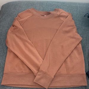 Target Burnt-Orange Oversized Crewneck